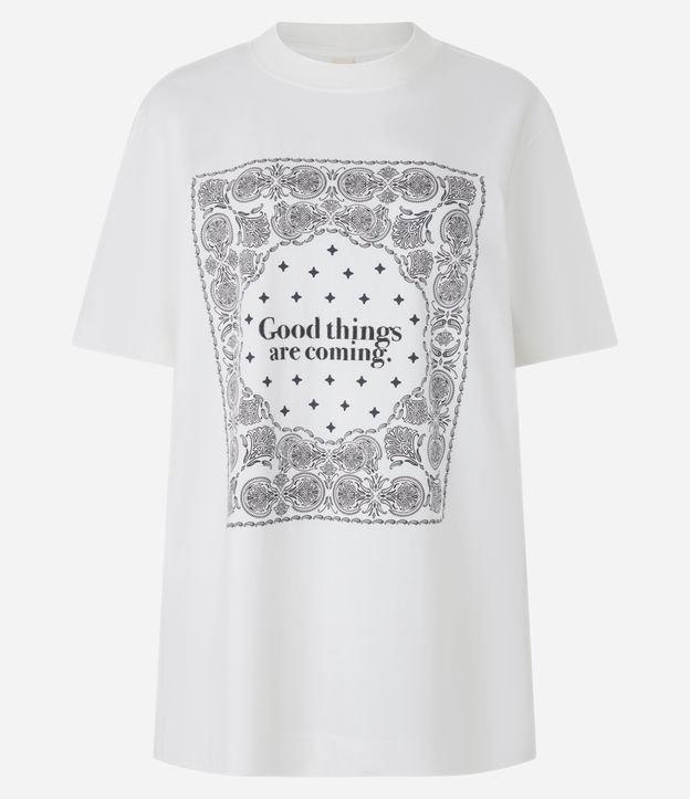 Camiseta em Algodão com Estampa Paisley Good Things - 1