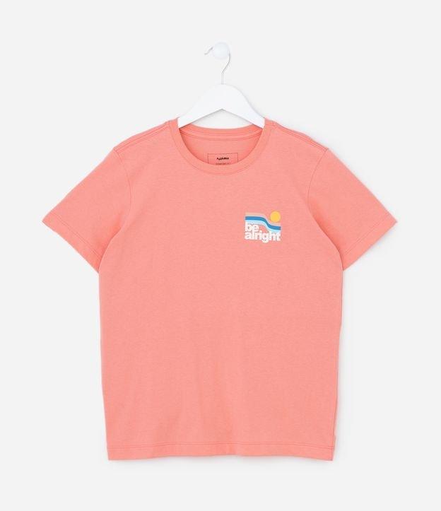 Camiseta Infantil com Lettering Be Alright - Tam 5 a 14 Anos - 1