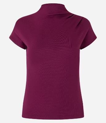 Blusa em Viscose Seamless com Golinha Alta