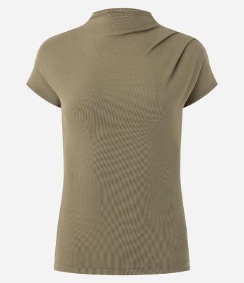 Blusa em Viscose Seamless com Golinha Alta