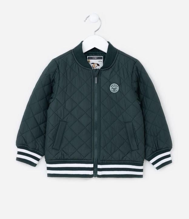Jaqueta Bomber Infantil com Textura Matelasse - Tam 1 a 5 Anos - 1