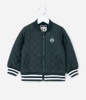 Jaqueta Bomber Infantil com Textura Matelasse - Tam 1 a 5 Anos - 1