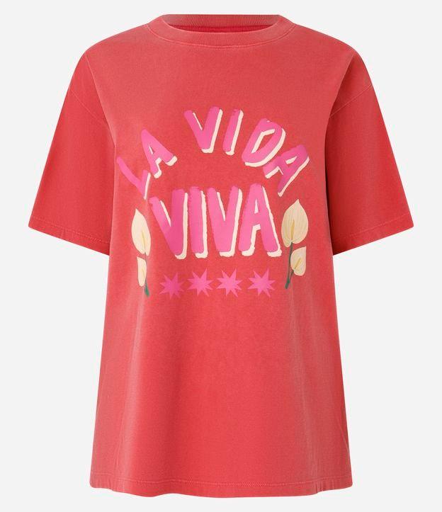 Camiseta em Algodão Estampa La Vida Viva - 2