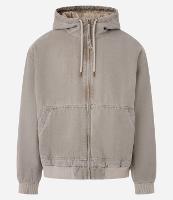 Jaqueta Trucker em Sarja com Efeito Lavado - 1