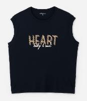 Regata com Tecnologia Dry e Estampa Heart Curve e Plus Size - 1