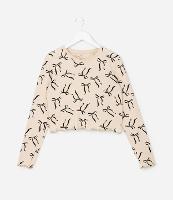 Camiseta Curta Infantil com Estampa Lacinhos - Tam 5 a 14 Anos - 1