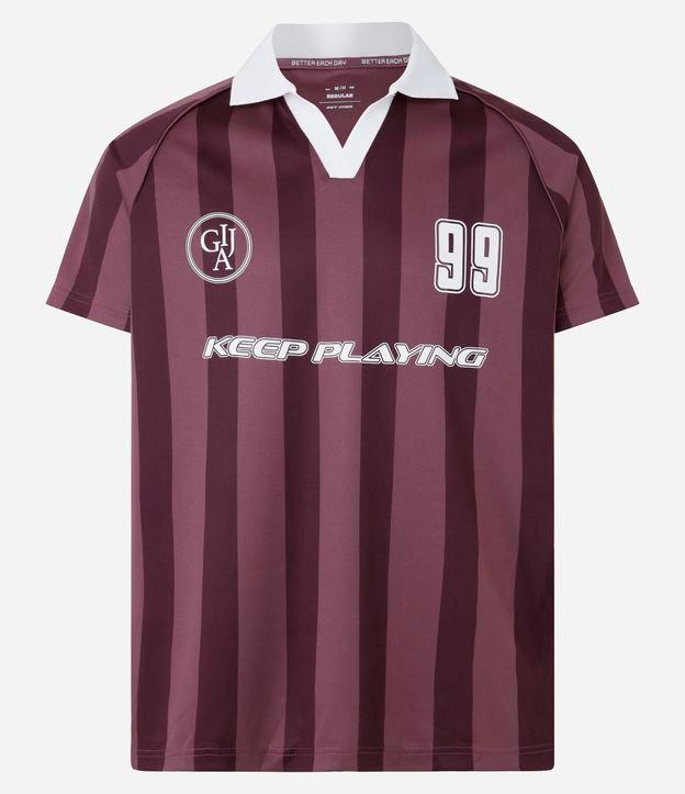 Camisa Esportiva Futebol em Tecnologia Dry com Gola Polo em Ribana - 1