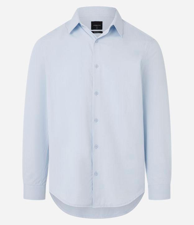 Camisa Regular com Textura Canelada - 1