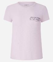 Camiseta Esportiva em Microfibra Texturizada com Estampa Run Together - 1