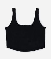 Blusa Cropped em Tricô Curve & Plus Size - 1