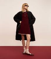 Vestido Curto em Tricô com Gola Polo - 2