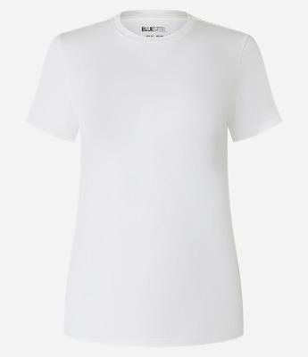 Blusa em Algodão Spandex com Manga Curta