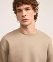 Casaco Relaxed Básico em Moletom - 2