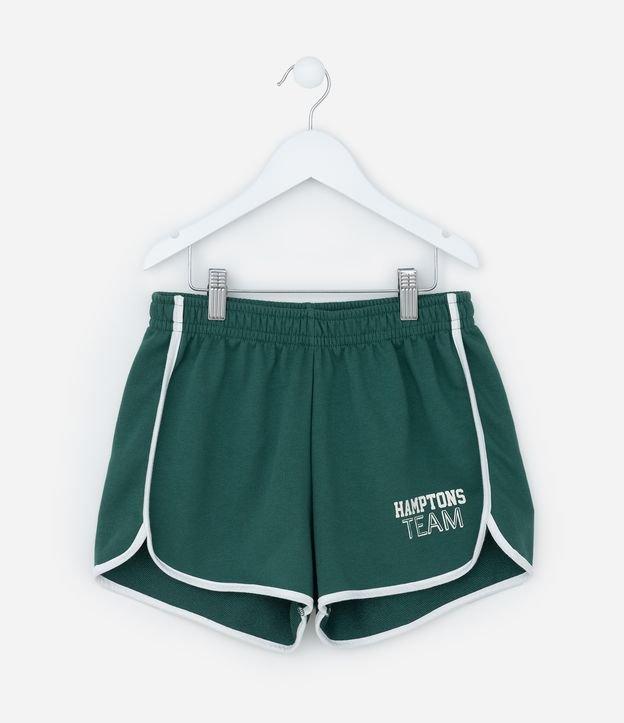 Short Runner Infantil com Viés Contrastantes - Tam 5 a 14 Anos - 1