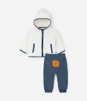 Conjunto Infantil em Fleece com Bordado Leãozinho - Tam 0 a 18 meses - 2