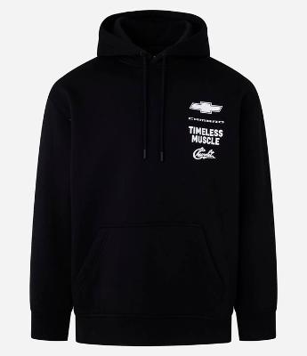 Casaco Relaxed em Fleece com Estampa de Camaro Amarelo