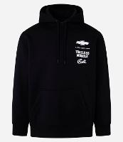 Casaco Relaxed em Fleece com Estampa de Camaro Amarelo - 1