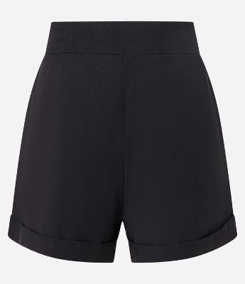 Short Alfaiatado Cintura Alta em Viscose Twill com Cinto