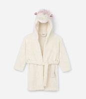 Roupão Infantil em Fleece com Bordado Unicórnio - Tam 3 a 16 Anos - 1