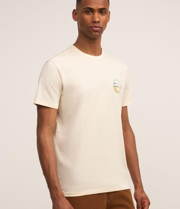 Camiseta Comfort em Algodão Peruano com Estampa Lettering - 2