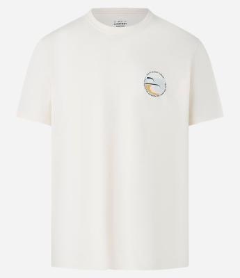 Camiseta Comfort em Algodão Peruano com Estampa Lettering