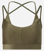 Top Esportivo em Microfibra com Alças Duplas e Sobreposição - 1