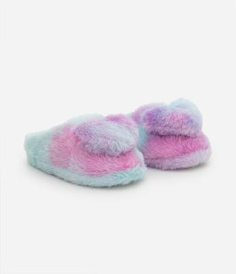 Pantufa Chinelo Infantil com Bordado Coração - Tam 29 a 36