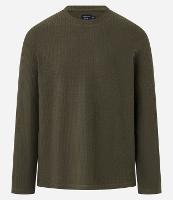 Camiseta Regular em Algodão com Textura - 1