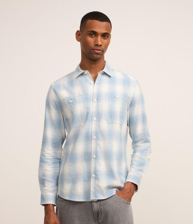 Camisa Comfort em Flanela com Estampa Xadrez - 2