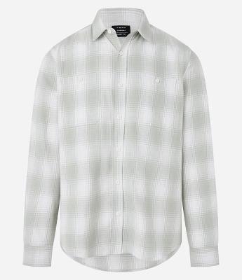 Camisa Comfort em Flanela com Estampa Xadrez