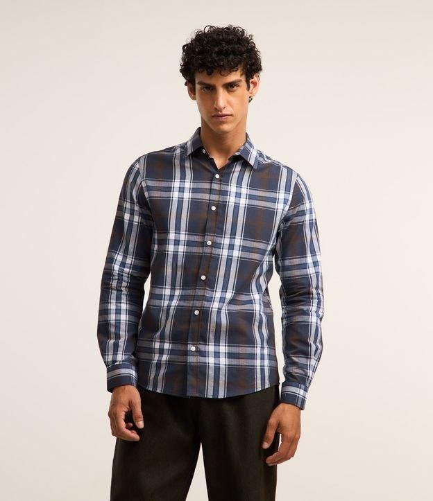 Camisa Regular em Flanela Xadrez - 2