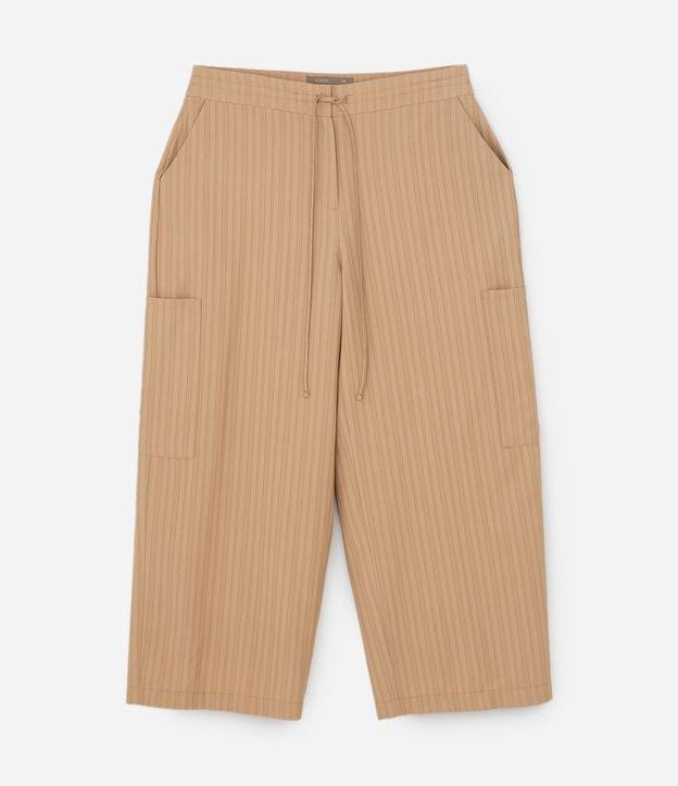 Calça Wide Leg  Alfaiataria com Amarração Curve & Plus Size - 1