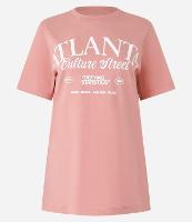 Camiseta T-shirt em Algodão com Lettering Atlanta - 1