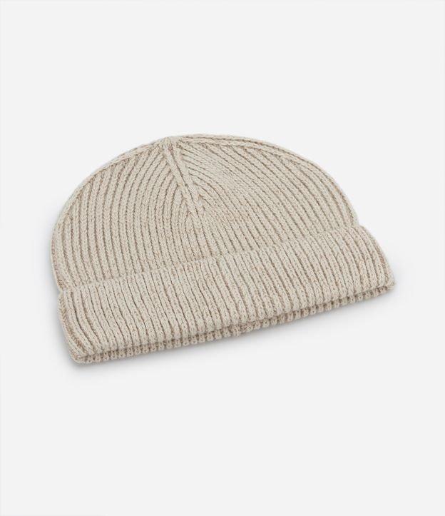 Touca em Tricô com Textura Canelada - 1