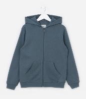 Jaqueta Infantil em Moletom com Capuz e Bolsos Canguru - Tam 5 a 14 Anos - 1