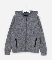 Jaqueta Infantil com Capuz e Bolsos - Tam 5 a 14 Anos - 1