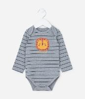 Body Infantil com Estampa Leãozinho - Tam  0 a 18 meses - 1