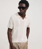 Camisa Polo em Tricô com Efeito de Listras - 2