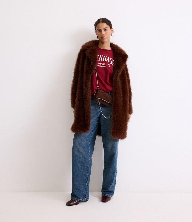 Calça Baggy em Jeans Dirty com Bolso Faca - 2