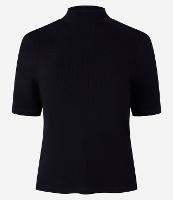 Blusa Canelada em Ribana com Gola Alta - 1