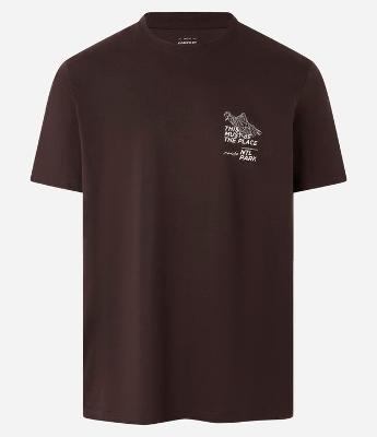 Camiseta Comfort em Algodão Peruano com Estampa Lettering