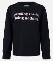 Blusa de Pijama em Algodão com Estampa Doing Nothing - 1