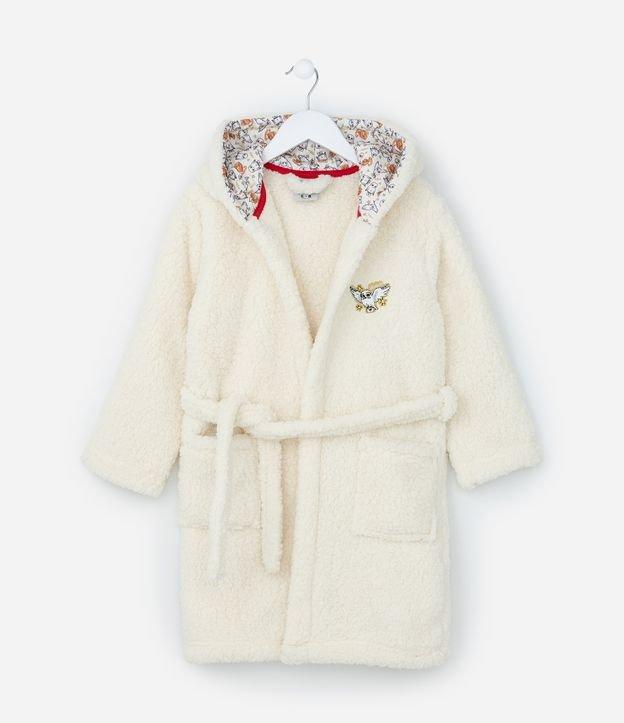 Roupão Infantil em Sherpa com Estampa Harry Potter - Tam5 ao 16 - 1