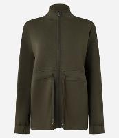 Jaqueta Parka Esportiva em Modal com Gola Alta - 1