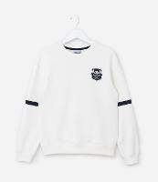 Casaco Infantil Oversized com Estampa Frente e Costas Stitch - Tam 7 a 14 Anos - 1