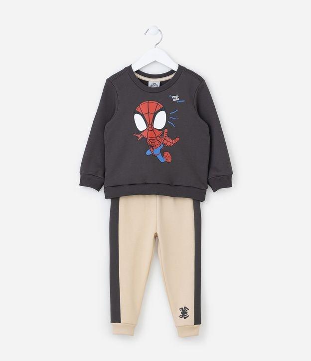 Conjunto Infantil com Estampa Homem Aranha Spidey - Tam 2 a 6 Anos - 1