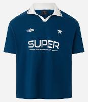Camisa Polo Sportcore em Algodão com Estampa Lettering - 1