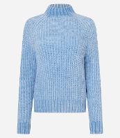 Blusão em Chenille com Gola Alta - 1