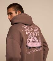 Blusão Balloon em Moletom com Estampa Rick and Morty - 1