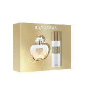 Kit Banderas Her Golden Secret Eau de Toilette 80ml + Desodorante Spray 150ml - 1